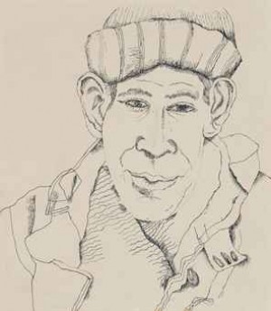 Naval Gunner by Lucian FREUD