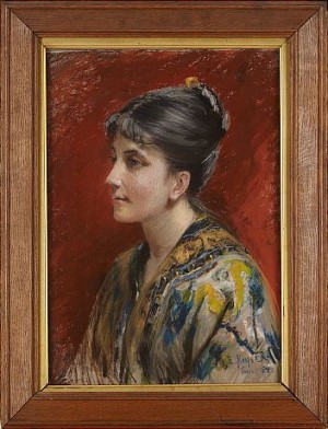 Porträtt Av Anna Amallia by Elisabeth KEYSER