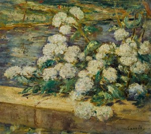 Blumen Auf Der Veranda by Yasushi TANAKA