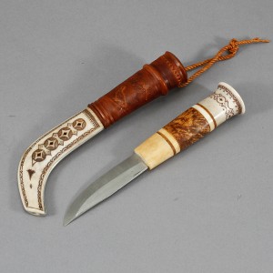 Samekniv by Sten-Åke (Sami Artist) FORSBERG - auction artwork with signature