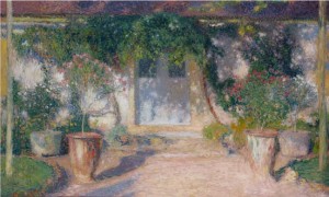 Porte D'entree Centrale Du Manoir De Marquayrol by Henri Jean Guillaume MARTIN