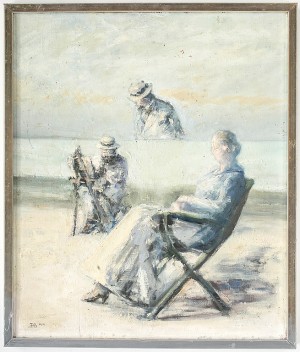 Strandmålare by Einar Henrik BAGER