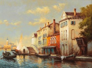 Venice; View On The Grand Canal by Yuri ZELENG
