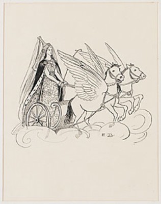 Kort Därefter Närmade Sig Den Berömda Féen by Elsa BESKOW