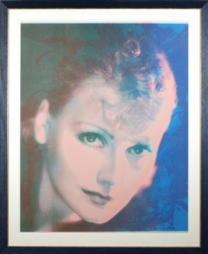 Greta Garbo, New Age by Rupert Jasen SMITH - auction artwork with signature