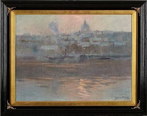 Stockholm, Winter by Julius OLSSON