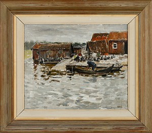 Mot Stångskär Harstena by Gustaf Adolf FAHLE