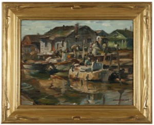 ''little Italy'', Martinez, Ca, by Maurice George LOGAN