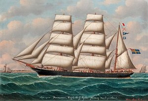 Barranca by Henry LOOS - auction artwork with signature