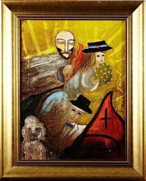 Figurkomposition by Chalva MAISURADZE - auction artwork with signature