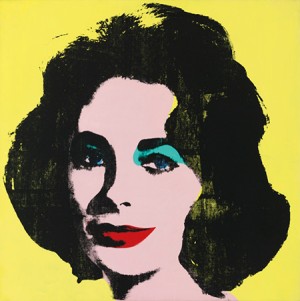 Liz #1 (early Colored Liz) by Andy WARHOL
