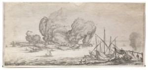 Le Grand Rocher by Jacques CALLOT