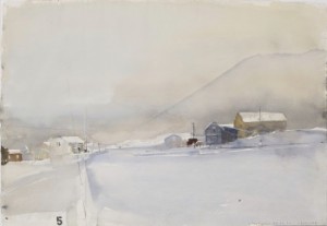 Vinterväg Vesterålen by Lars LERIN