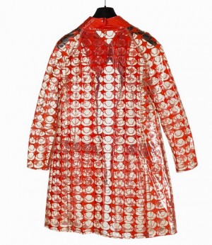 Multiple, Red Raincoat, Size 38 by Thomas BAYRLE