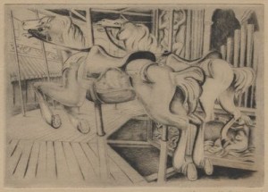 Riderless Racers by Clarence Holbrook CARTER