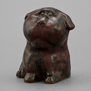 I Form Av Hund by Dagny HALD - auction artwork with signature