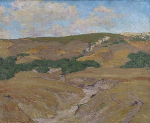 Carmel Valley by Theodore Morrow CRILEY - auction artwork with signature