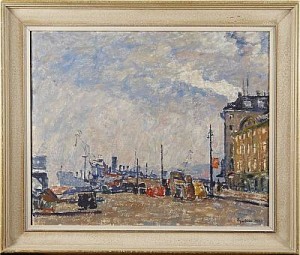 Stockholmsmotiv by Edgar WALLIN