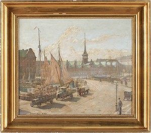 Motiv Från Köpenhamn by Robert PANITZSCH - auction artwork with signature
