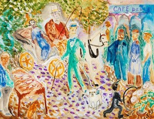 Parisergata by Nils Von DARDEL
