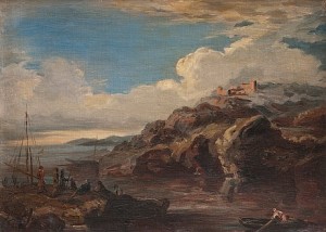 View Of The Coast by Johan KNUTSON