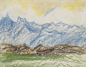 Blånande Berg by Carl Fredrik HILL