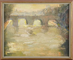 Paris-motiv by Gunnel Gertrud WAHLFORS - auction artwork with signature