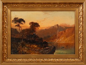 Landskapsmotiv by Clarence Henry ROE