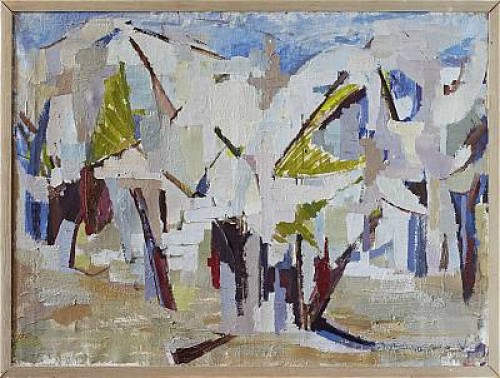Fruktträd, Borgunda by Brita MOLIN - auction artwork with signature