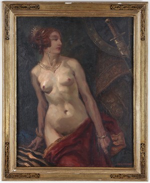 Judith by Heinrich LANDGREBE - auction artwork with signature