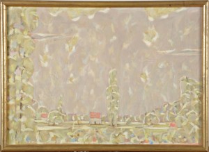 Le Peuplier Rose by Hans SEILER - auction artwork with signature
