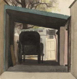 Model T In A California Carport by Phil Latimer DIKE