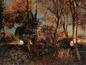 Herbstliche Baumlandschaft by Andrea TAVERNIER - auction artwork with signature