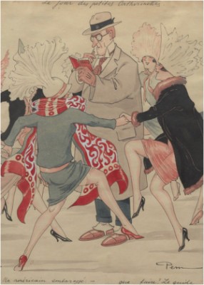 Le Jour Des Petites Catherinettes by Maurice PEPIN