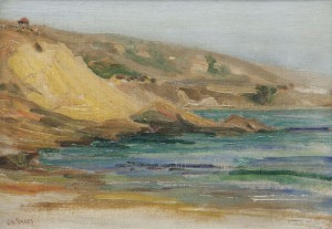 Coastal Cliffs by Joseph Henry SHARP