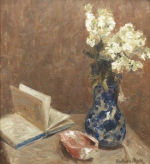 Stilleben by Oskar MOLL