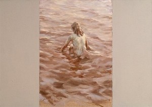 A Woman Bathing by Ilkka LAMMI