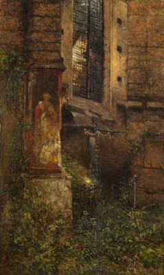 Inneres Einer Kirchenruine by Anna STAINER-KNITTEL - auction artwork with signature