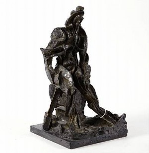 Sittande Man by Rune RYDELIUS