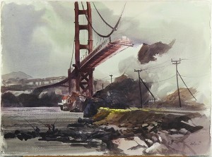 (2) Scenes From Golden Gate Bridge by Jade FON