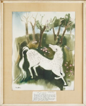Apfelsshimmelns Födelse by Silvia LEITU - auction artwork with signature