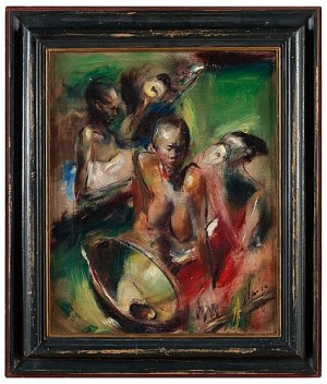 People Of Bali by Antonio Maria BLANCO - auction artwork with signature