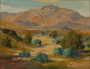 Desert Sage And Brush by George Demont OTIS