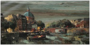 Parismotiv by Léon CORBEAU - auction artwork with signature