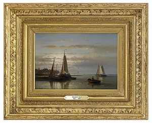 Segelbåtar I Hamn by Abraham The Elder HULK