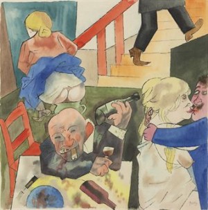 Orgie by George GROSZ