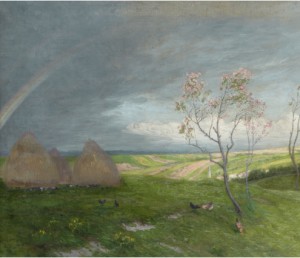 Paysage à L'arc En Ciel by Edmond YARZ - auction artwork with signature