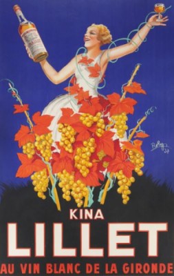 Kina Lillet by Robert ‘Robys’ WOLFF - auction artwork with signature