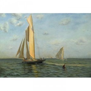 Sailing Yacht Lurline by Charles Rollo PETERS