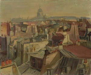 Les Toits De Paris by Guillaume GILLET